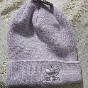 Adidas Light Purple Knit Beanie
